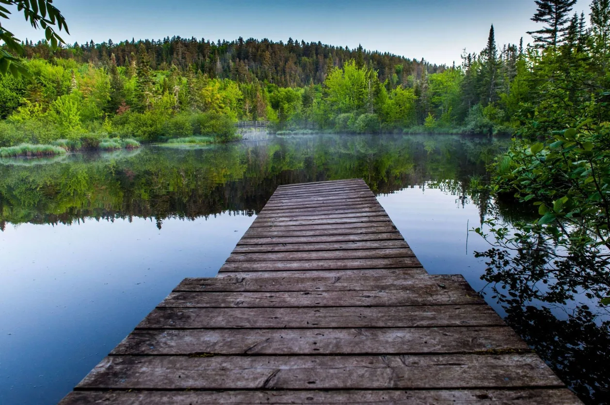 Destination Quebec City river dock